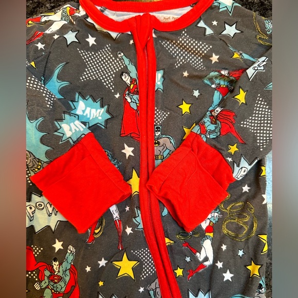 Little Sleepies Justice League Zippy 3-6 Months - Picture 6 of 7